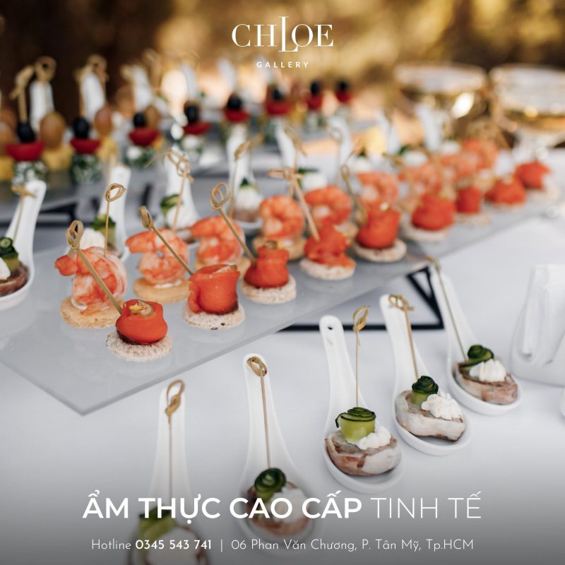 thực đơn tiệc cưới